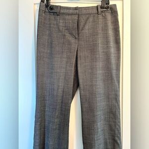 Ann Taylor lightweight wool gray trousers